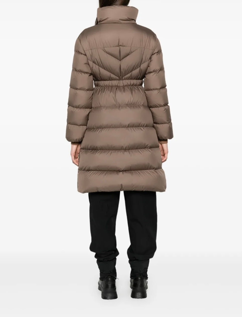GUBBINO MONCLER DONNA LUNGO FANGO