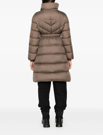 GUBBINO MONCLER DONNA LUNGO FANGO