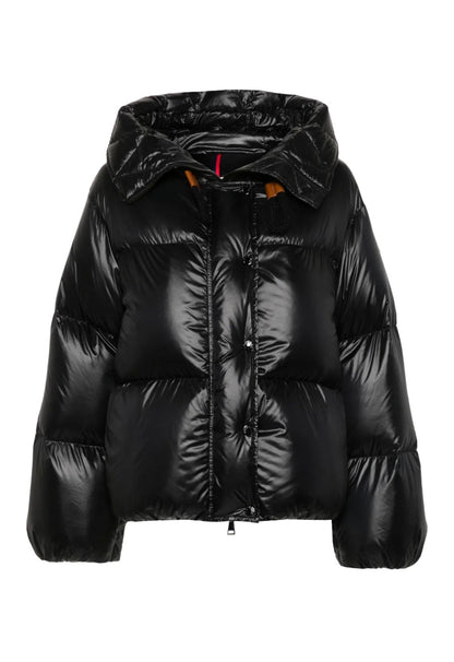 GIUBBINO MONCLER DONNA NERO OVER