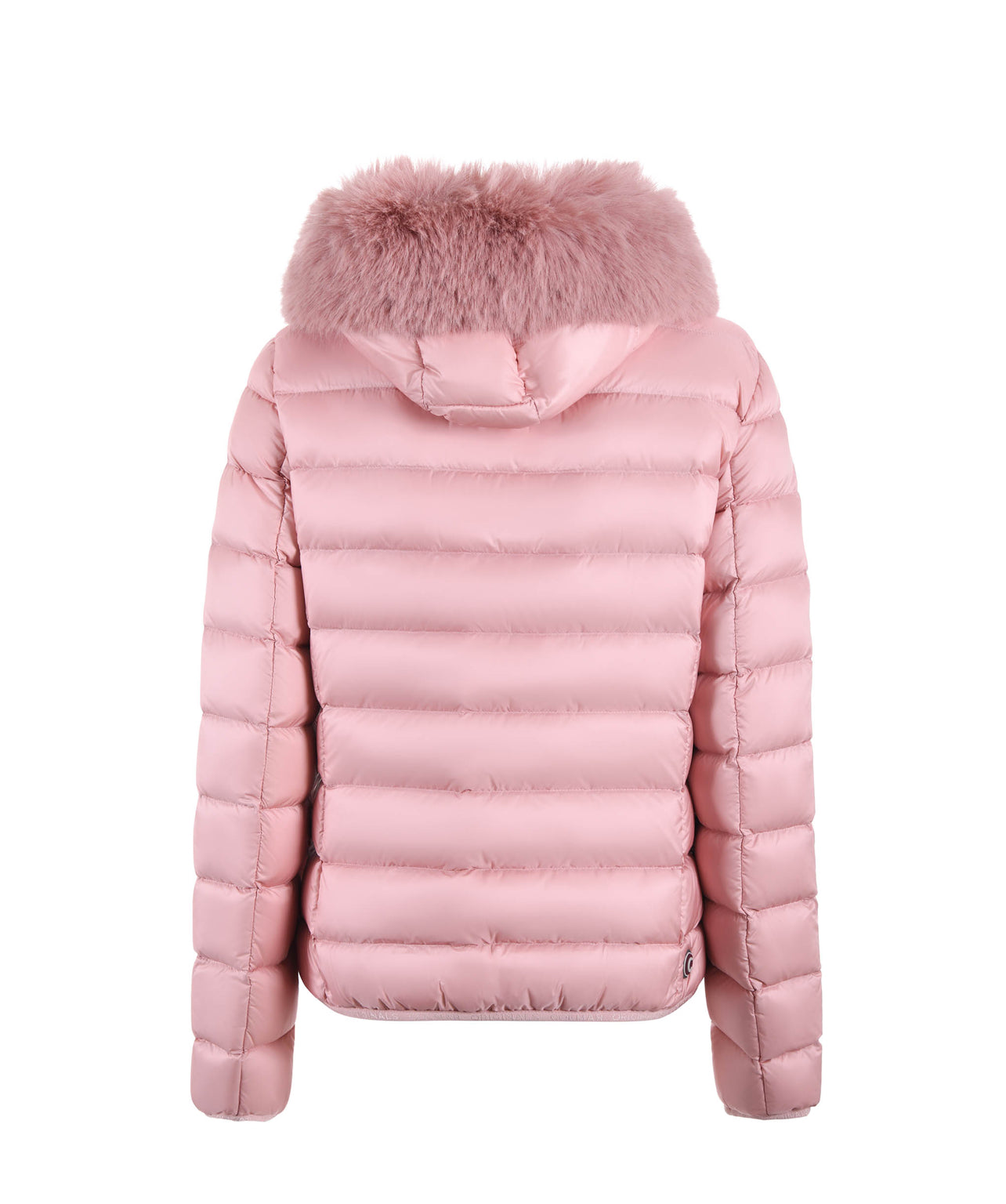 COLMAR DONNA CORTO ROSA CHIARO CON PELLICCIA