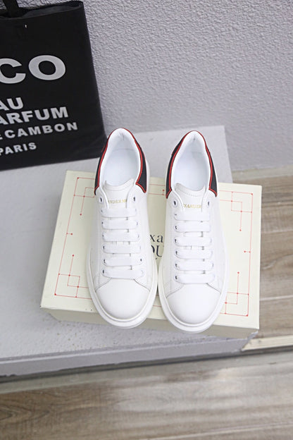 ALEXANDER MCQUEEN BIANCHE CON RETRO ROSSO E NERO