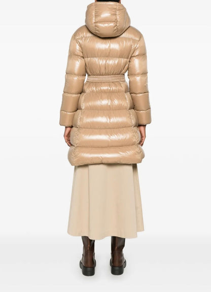 GUBBINO MONCLER DONNA AVORIO LUNGO