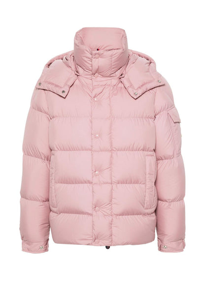 GIUBBINO MONCLER DONNA ROSA OPACO