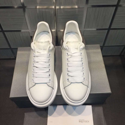 ALEXANDER MCQUEEN BIANCO CON RETRO MARRONE